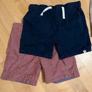 5 Pairs of boy shorts.  3 are Hanna Anderson, 2 are by Me & Henry